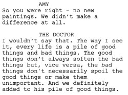 Vincent and the Doctor Dialogue 5