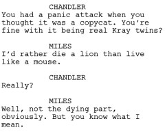 Whitechapel Series 2 Ep 2 Dialogue 1