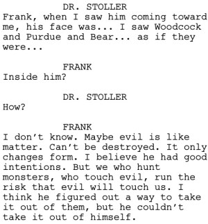 Millennium The Pest House Dialogue 4