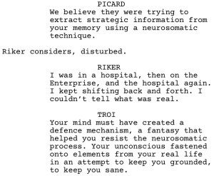 Star Trek TNG Frame of Mind Dialogue 3