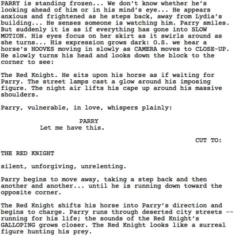 The Fisher King Screenplay 2